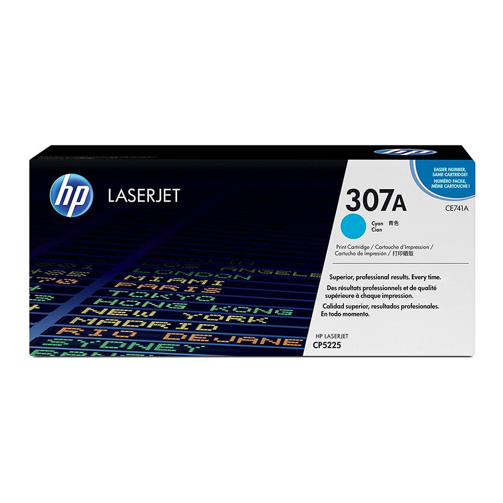 HP Toner CE741A (307A) Cyan (4818681200740) HP Toner CE741A (307A) Cyan (4818681200740)